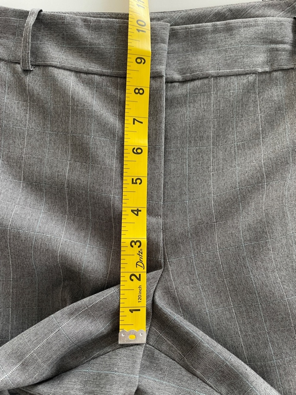 Ann Taylor Gray Pinstripe Wide-Leg Dress Pants • Size 6 - Picture 11 of 12